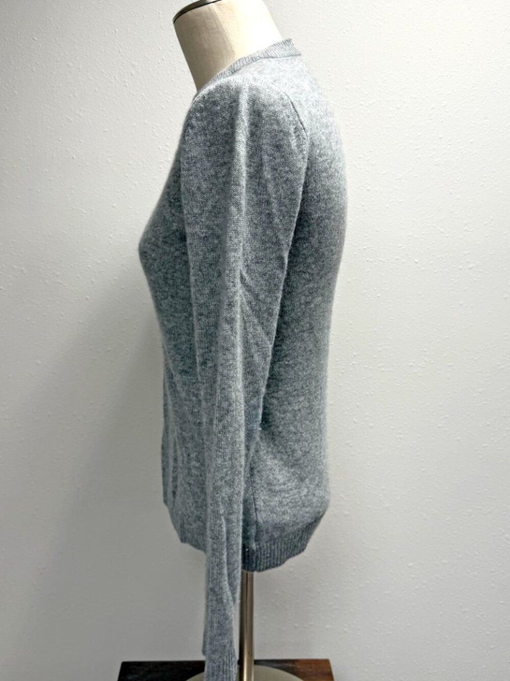 Theory Crewneck Sweater in Feather Cashmere - Picture 10 of 14